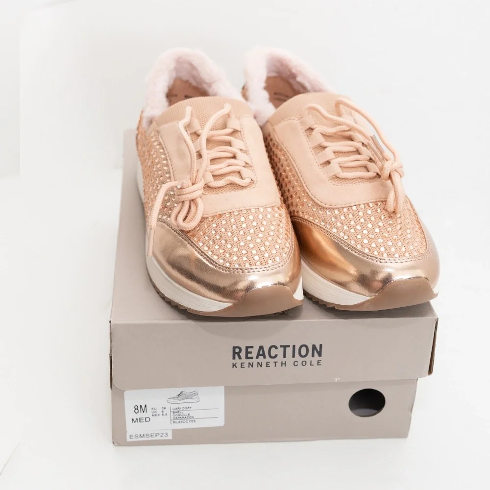 Kenneth‎ Cole Reaction. Cari Cozy Rhinestone Sneaker.